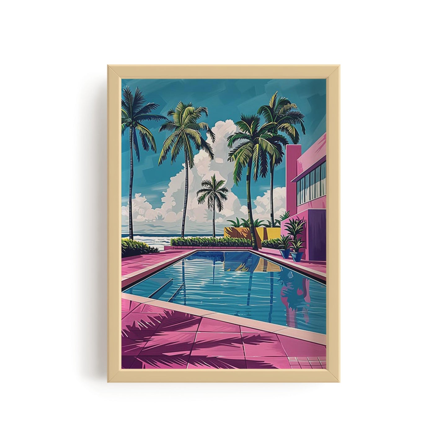 Pool on miami beach