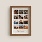 Custom 12 Image collage Frame