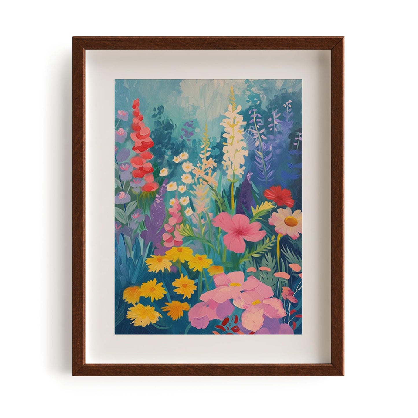 Tropical Floral Vintage style
