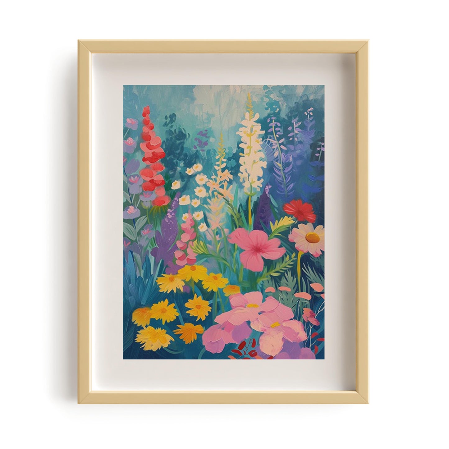 Tropical Floral Vintage style