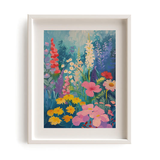 Tropical Floral Vintage style