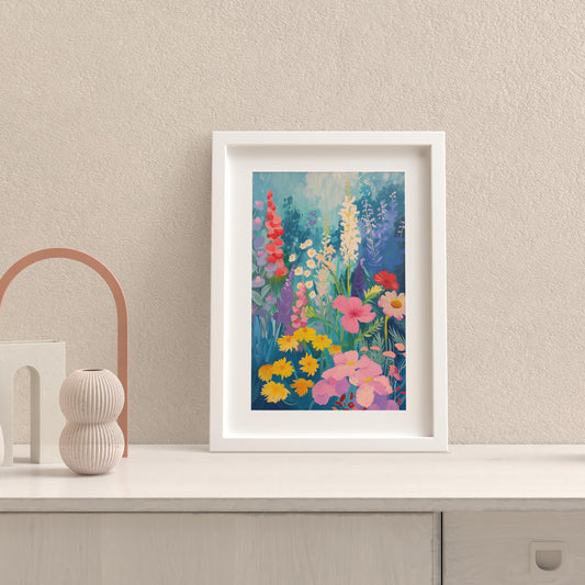 Tropical Floral Vintage style