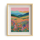 Tropical mountain and Floral