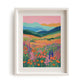 Tropical mountain and Floral