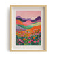 Tropical mountain and Floral #2