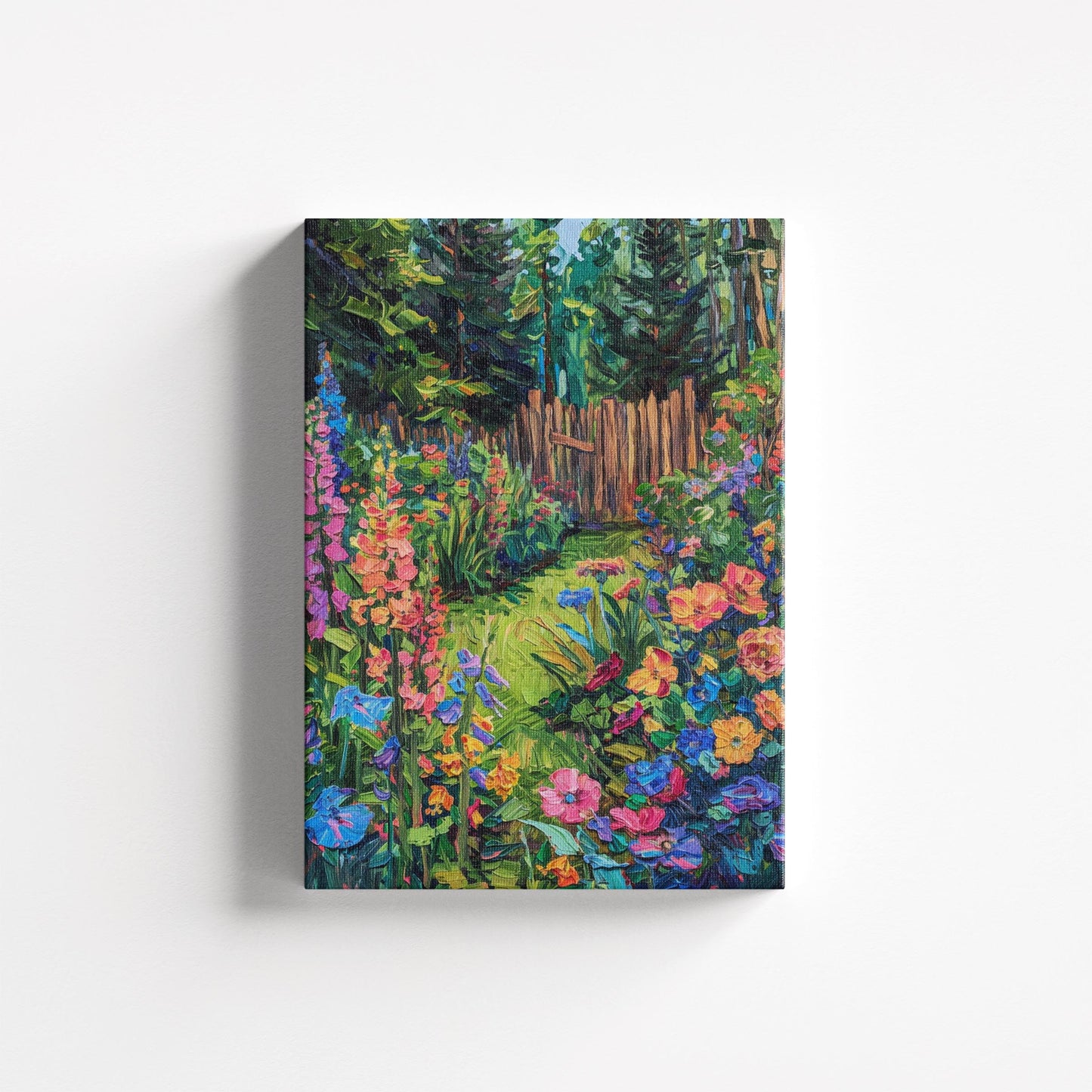 Floral wooden Gate