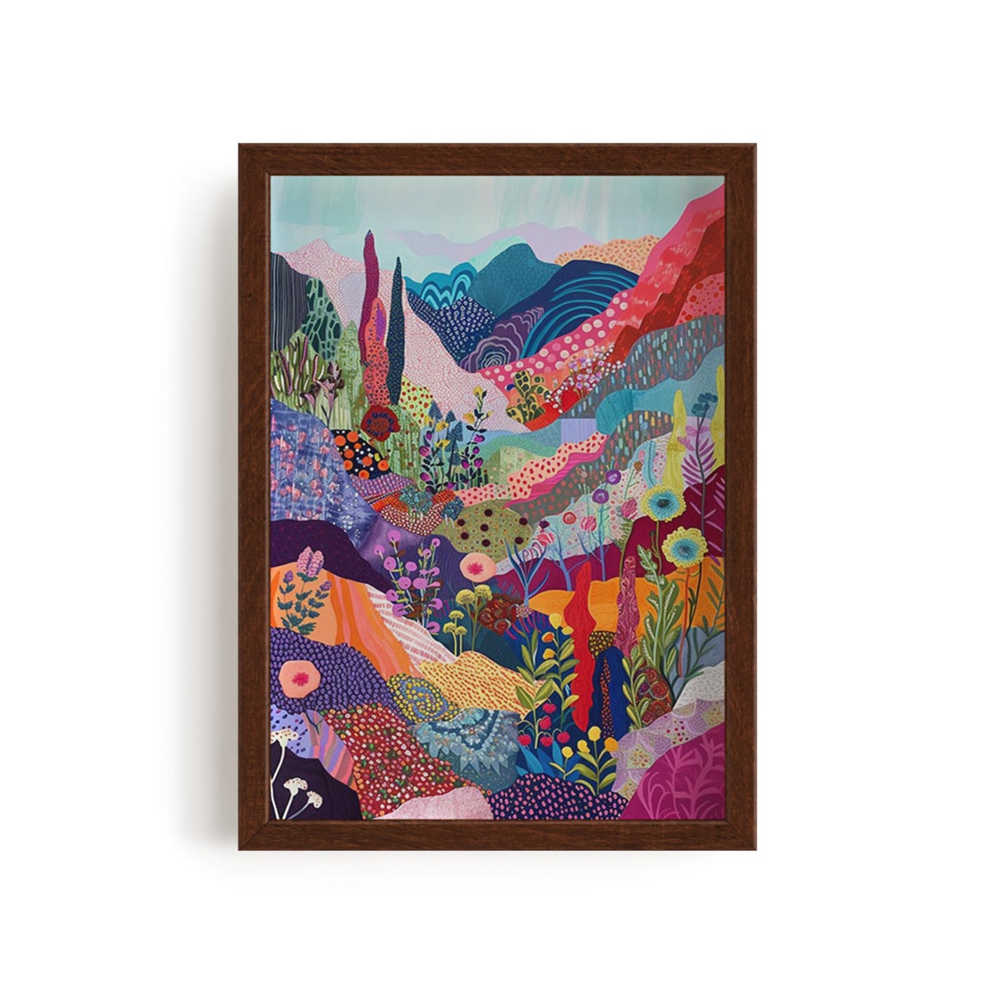 Floral landscape