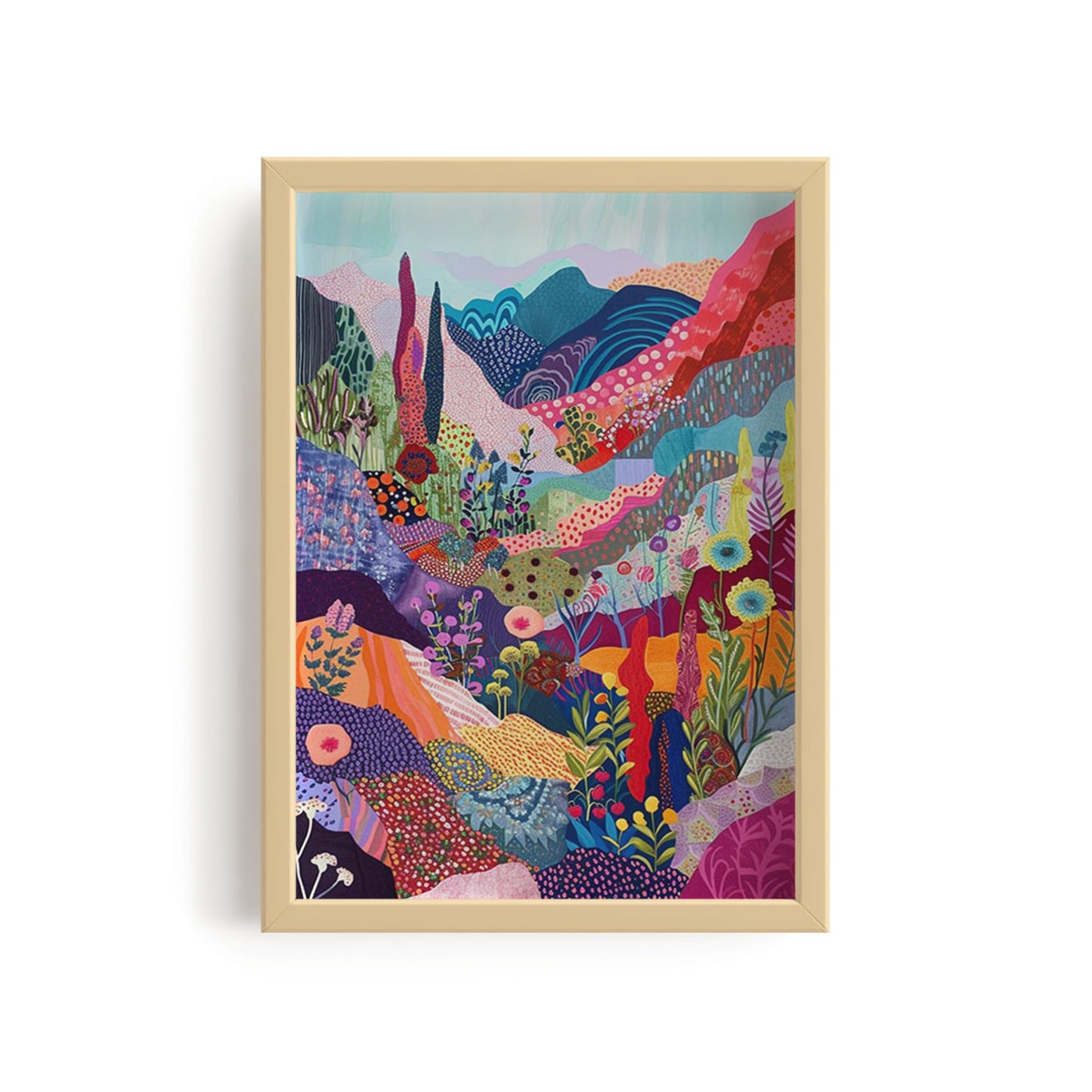 Floral landscape