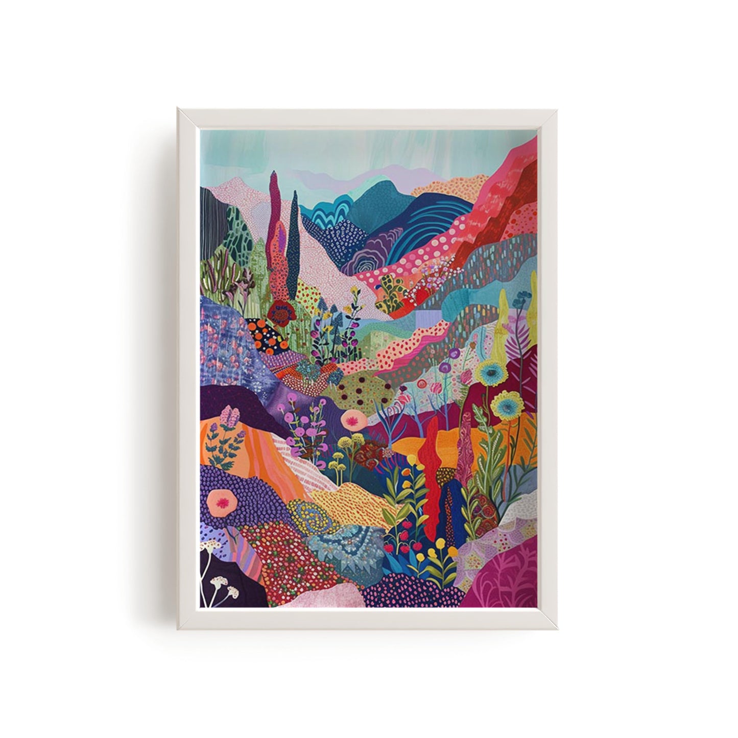 Floral landscape