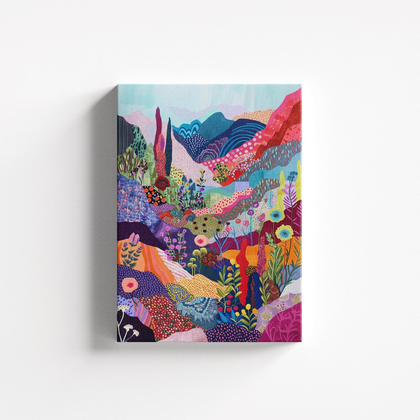 Floral landscape