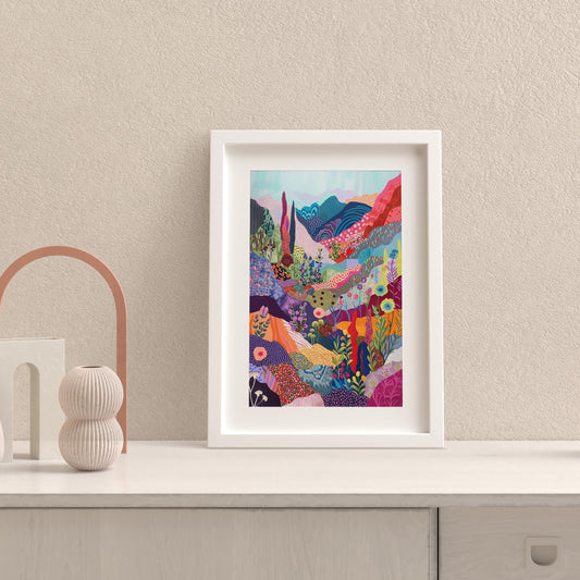 Floral landscape