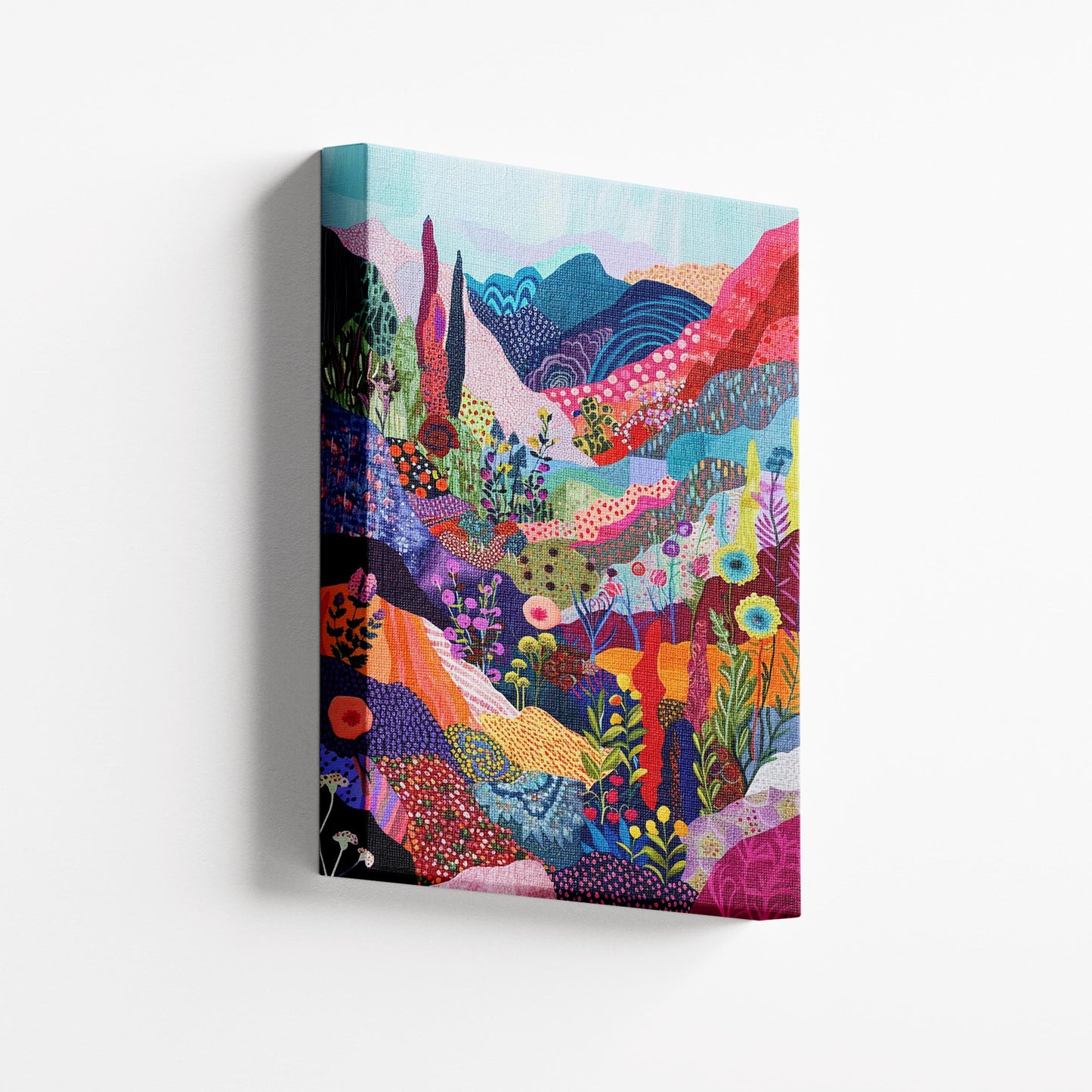 Floral landscape