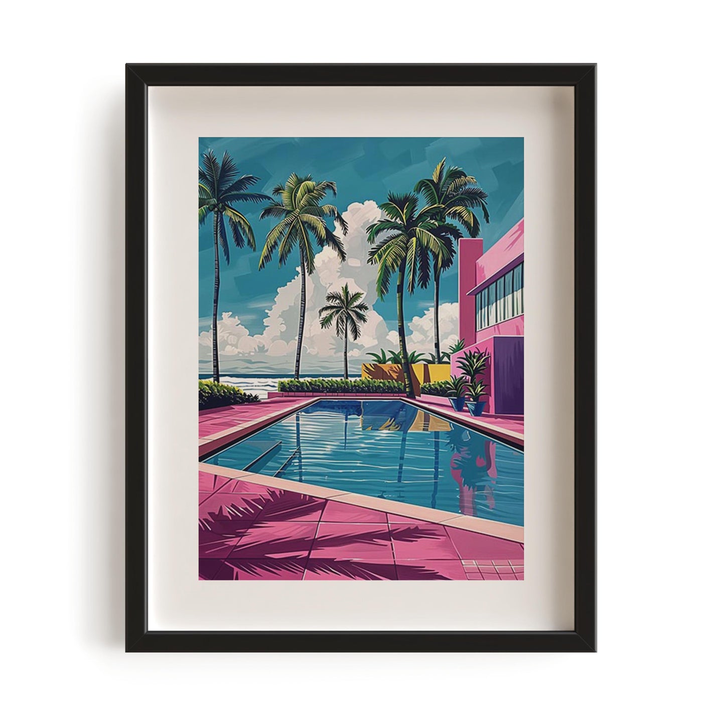 Pool on miami beach