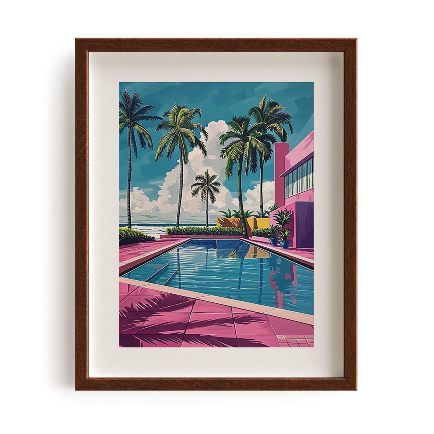 Pool on miami beach