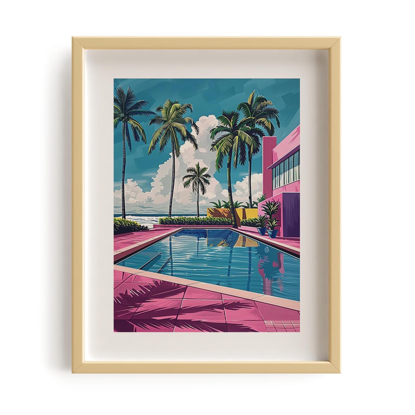 Pool on miami beach