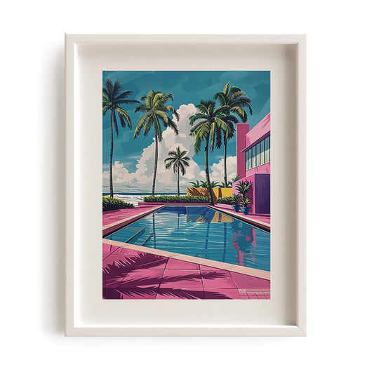 Pool on miami beach