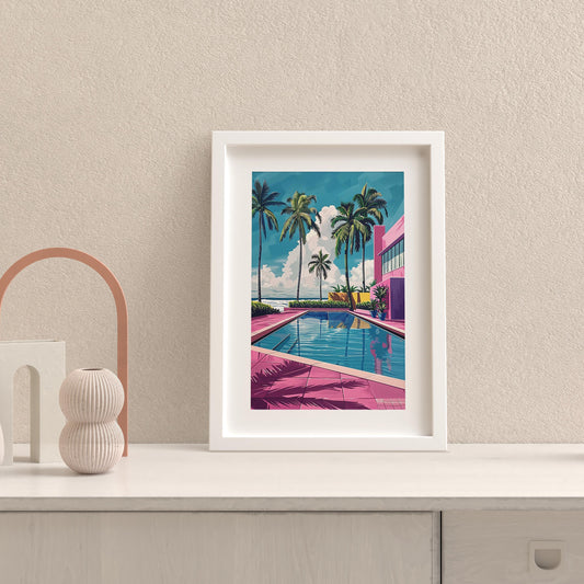 Pool on miami beach